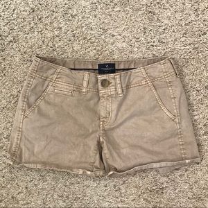 AEO khaki shorts